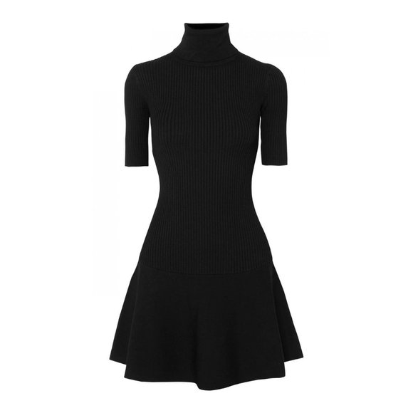 Fit & Flare Turtleneck Dress - Picture 3 of 6